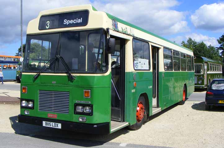 Ipswich Leyland B21 Alexander 115